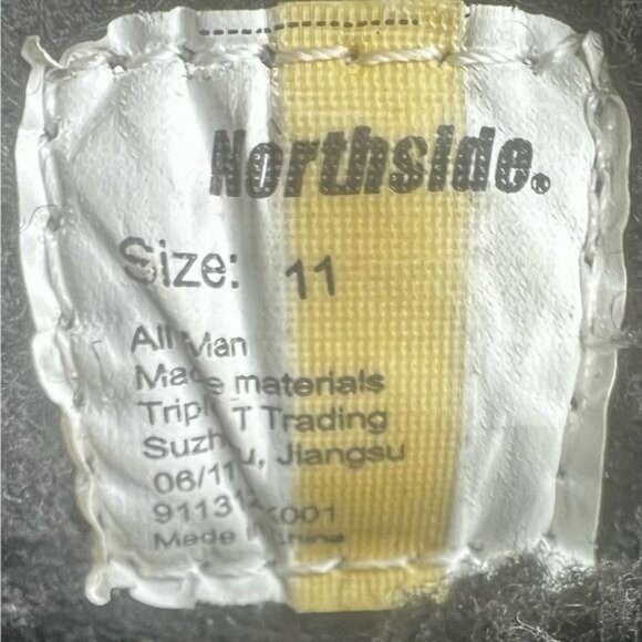 Northside Unisex Kids Frosty Insulated Black Winter Toddler Boots Size 11 - Picture 9 of 9